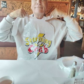 Storming Crab - My DH, pre-gaming!  Storming Crab/ Buffalo NY - Seafood Near Me - Buffalo, New York