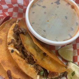 Two tacos birria Two tacos birria