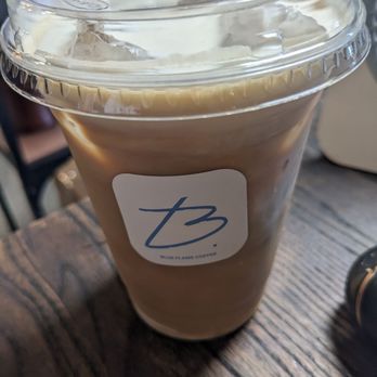 Blue Flame Coffee - New Orleans blend with oat milk - I prefer this over the Pacific Blend - Coffee Roasteries Near Me - Huntington Beach, California Blue Flame Coffee - New Orleans blend with oat milk - I prefer this over the Pacific Blend - Coffee Roasteries Near Me - Huntington Beach, California