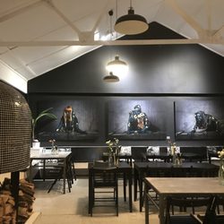 Loven Presents - Interior view: Artwork by local talented Visual Marvelry