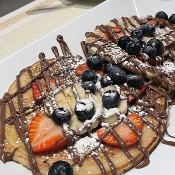 La Brasserie - Nutella and fruit pancakes - Breakfast & Brunch Near Me - San Juan, Puerto Rico La Brasserie - Nutella and fruit pancakes - Breakfast & Brunch Near Me - San Juan, Puerto Rico