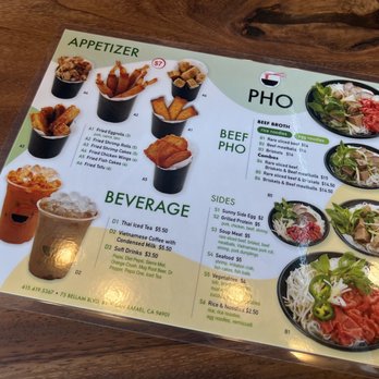 Pho - Back menu - Vietnamese Near Me - San Rafael, California Pho - Back menu - Vietnamese Near Me - San Rafael, California