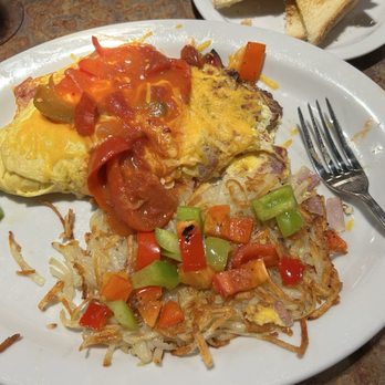Huckleberry's Breakfast & Lunch - The Cajun Omelet - Cajun/Creole Near Me - Keller, Texas