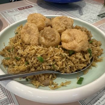 Kong Sihk Tong - Salted egg shrimp fried rice - Hong Kong Style Cafe Near Me - Flushing, New York