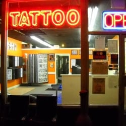 Artworx Tattoo and Body Piercing - View of our shop from the sidewalk