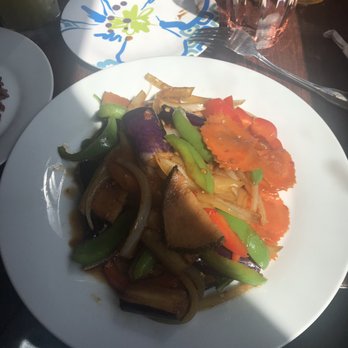 Vegan Plate - Spicy Eggplant - Thai Near Me - Chicago, Illinois Vegan Plate - Spicy Eggplant - Thai Near Me - Chicago, Illinois