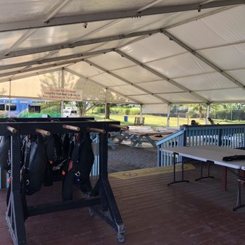 Pacific Skydiving Honolulu - Waiting area/prep area - Skydiving Near Me - Waialua, Hawaii