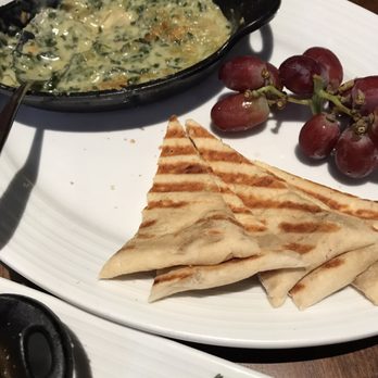 Pinstripes - Spinach and artichoke dip with pita bread - Bowling Near Me - North Bethesda, Maryland Pinstripes - Spinach and artichoke dip with pita bread - Bowling Near Me - North Bethesda, Maryland