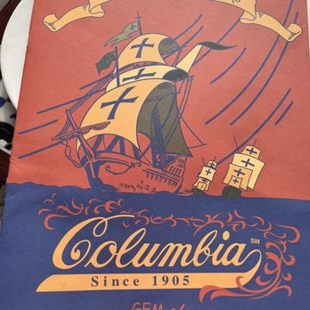 The Columbia - Menu - Spanish Near Me - St Augustine, Florida The Columbia - Menu - Spanish Near Me - St Augustine, Florida