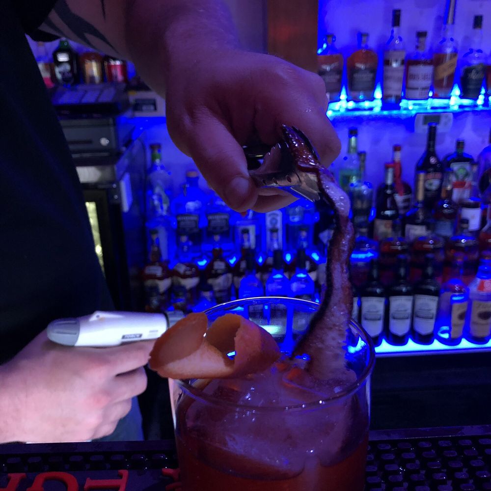 Whisky Lounge - Old Fashioned with Torched Bacon - Whiskey Bars Near Me - Reno, Nevada
