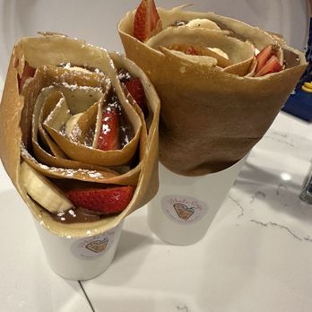 what's Crepe - Strawana crepe- one with cream and one without....super yummy!! - Creperies Near Me - Las Vegas, Nevada what's Crepe - Strawana crepe- one with cream and one without....super yummy!! - Creperies Near Me - Las Vegas, Nevada