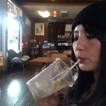 iJAVA Cafe - What's left of a mocha frappe - Cafes Near Me - San Jose, California