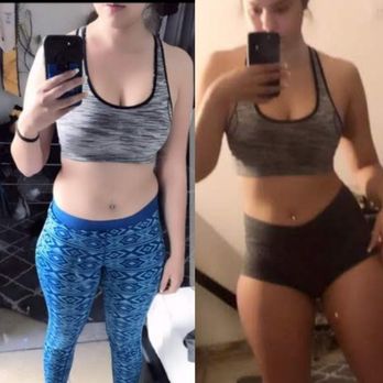 Downright Fit - My client Patyafter 4 weeks of good diet and serious training. Who said it takes time to make a serious change? - Trainers Near Me - Campbell, California