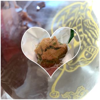 Smoking Tiger Coffee Lab - Chocolate-covered croissant with matcha mochi (inset) - Coffee & Tea Near Me - Brea, California Smoking Tiger Coffee Lab - Chocolate-covered croissant with matcha mochi (inset) - Coffee & Tea Near Me - Brea, California