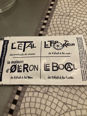 Le Bocal de la poissonnerie des halles by null