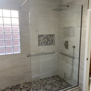 BH Construction Design Build - Finish walk in shower and vanity area. - General Contractors Near Me - Las Vegas, Nevada BH Construction Design Build - Finish walk in shower and vanity area. - General Contractors Near Me - Las Vegas, Nevada