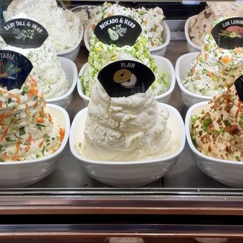 Liberty Bagels - They have so many cream cheese flavors to choose from. - Bagels Near Me - New York, New York Liberty Bagels - They have so many cream cheese flavors to choose from. - Bagels Near Me - New York, New York