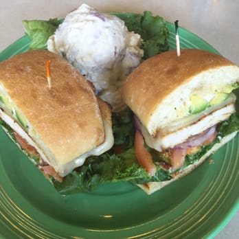 Village Grill - Grilled chicken sandwich with a side. I opted for the potato salad. Very good. - Breakfast & Brunch Near Me - Bakersfield, California Village Grill - Grilled chicken sandwich with a side. I opted for the potato salad. Very good. - Breakfast & Brunch Near Me - Bakersfield, California