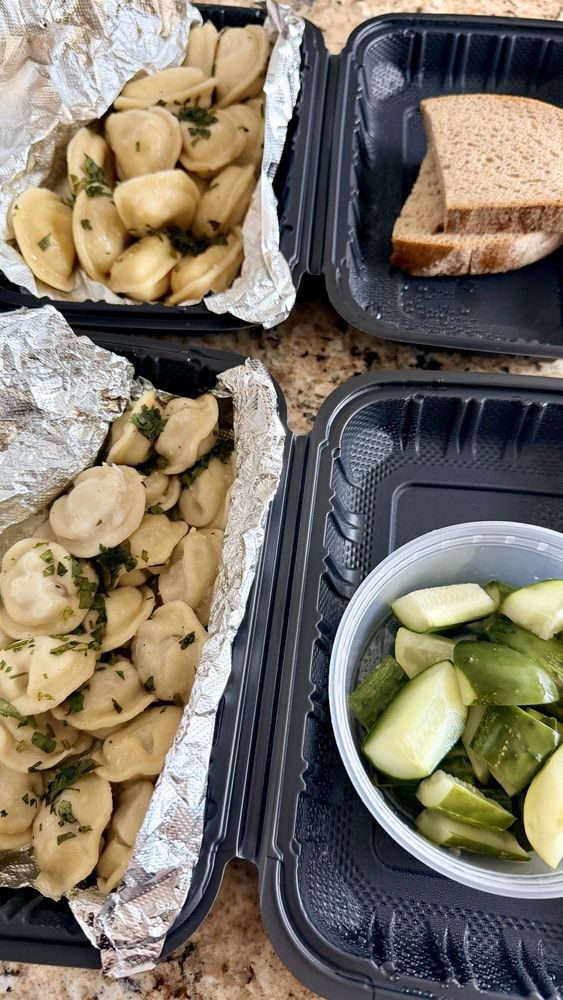 Food from The Pelmeni