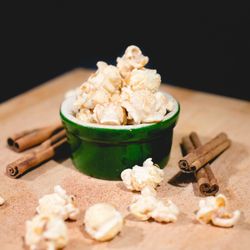 Fort Smith Popcorn - Cinnamon Roll Frosting will blow your mind! Great with Coffee