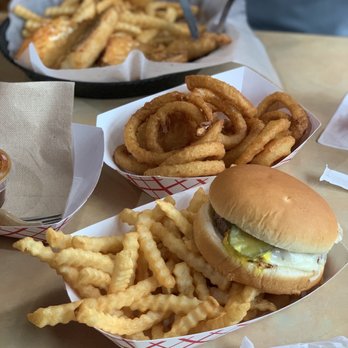 Redamak's - Hamburger w/ Fries - Burgers Near Me - New Buffalo, Michigan Redamak's - Hamburger w/ Fries - Burgers Near Me - New Buffalo, Michigan