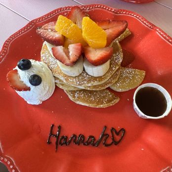 Cafe Morey's - Mini Honu Pancake (Kids Size) - American Near Me - Honolulu, Hawaii