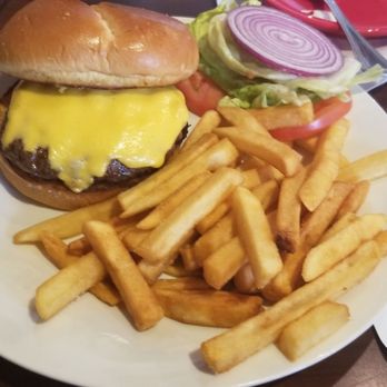 Southern On Main - Cheeseburger and fries - Southern Near Me - Elkin, North Carolina