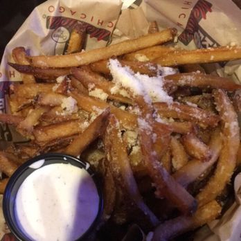 Jake Melnick's Corner Tap - Garlic parm fries - Sports Bars Near Me - Chicago, Illinois