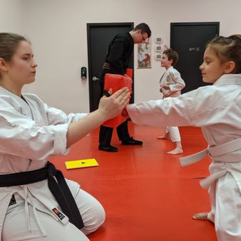 Level Up Martial Arts - Striking pads. - Self-defense Classes Near Me - Sandy, Utah
