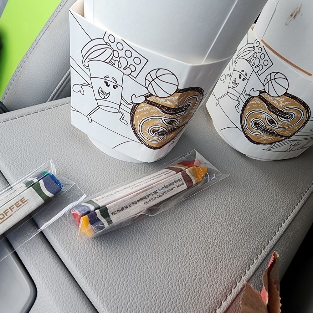 Ziggi's Coffee - Kid's campfire cocoas with coloring sleeves and crayons - Coffee & Tea Near Me - Avon, Indiana Ziggi's Coffee - Kid's campfire cocoas with coloring sleeves and crayons - Coffee & Tea Near Me - Avon, Indiana