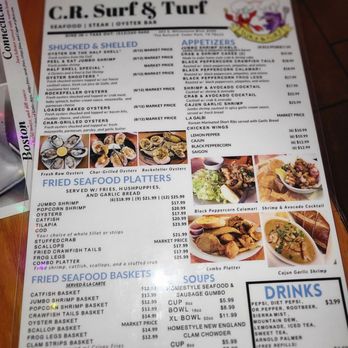 CR Surf & Turf - Menu - Seafood Near Me - Cedar Park, Texas