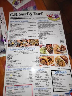 Menu photo 2 CR Surf & Turf Cedar Park, TX