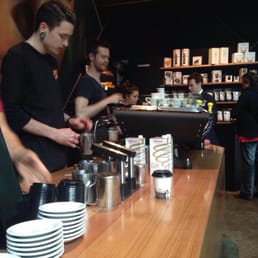 Pumping through the morning espresso Pumping through the morning espresso