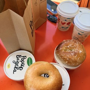 PopUp Bagels - Plain and salt bagels - Bagels Near Me - Oceanside, California