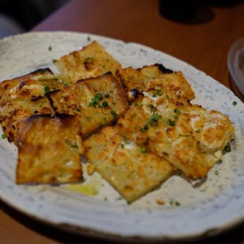 Bar Vlaha - Alevropita - crispy thin batter feta pie - Greek Near Me - Brookline, Massachusetts