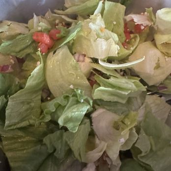 Shep’s - Suppose to be a wedge salad, it's not. But was a good average regular salad. - Sports Bars Near Me - Weatherford, Texas