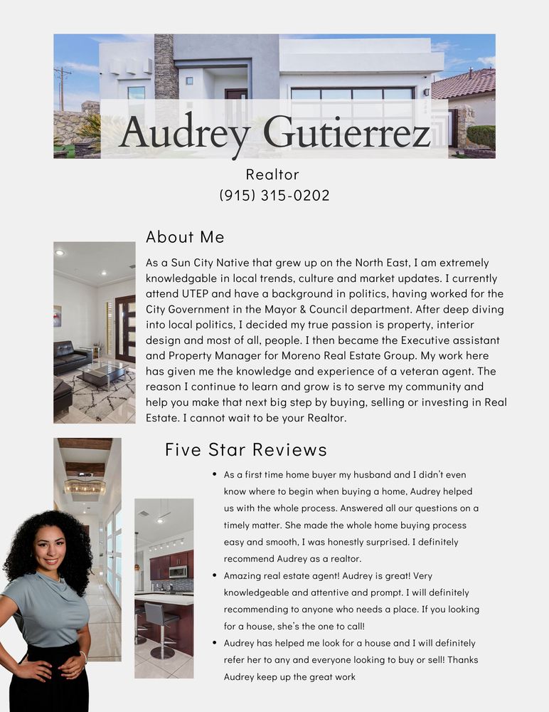 AUDREY GUTIERREZ MORENO REAL ESTATE GROUP Contact Agent Real
