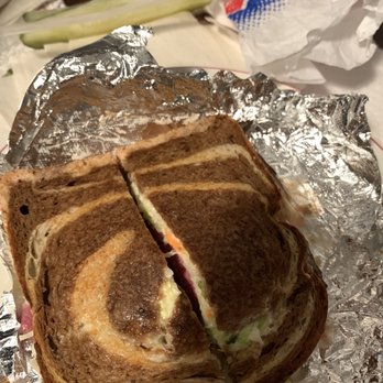 Uncle Harry's Deli Restaurant - #3 -- Stan (corned beef, coleslaw, dressing) on marble bread, comes with a pickle - Delis Near Me - Saint Clair Shores, Michigan