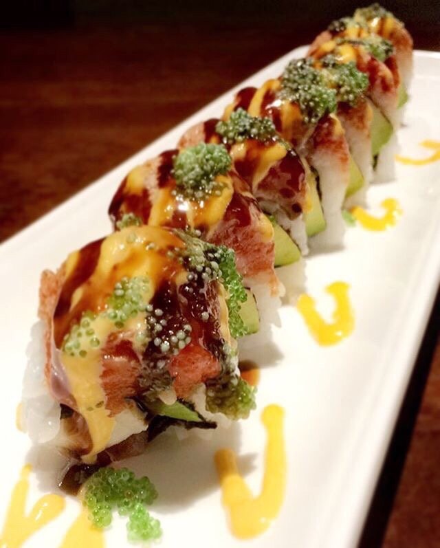 Order The Bomb Roll food online from Nona Sushi store, Fayetteville on bringmethat.com