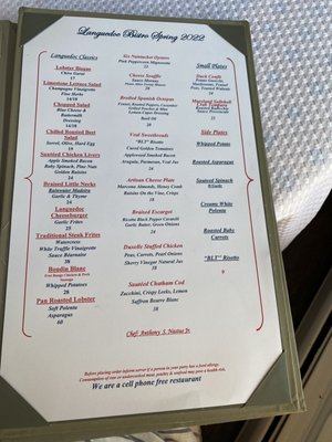 Menu photo 6 Le Languedoc Inn & Restaurant Nantucket, MA Menu photo 6 Le Languedoc Inn & Restaurant Nantucket, MA