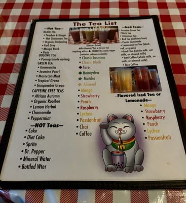 Menu photo 2 Koriente Austin, TX