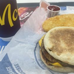 McDonald's - Sausage McMuffin Breakfast Meal