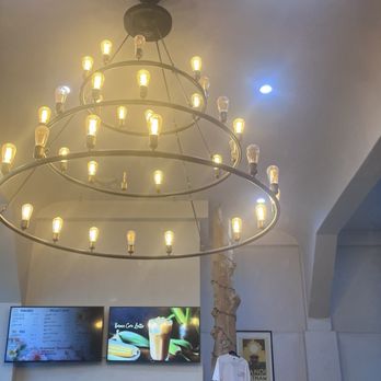 Phin Smith - Chandelier interior - Coffee & Tea Near Me - Garden Grove, California
