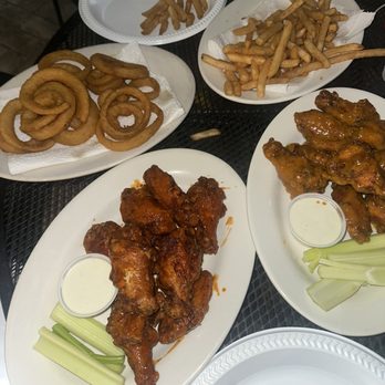 Shanahan's Bar and Grill - Medium wings, Carolina gold wings, fries, and onion rings - American Near Me - Kings Park, New York Shanahan's Bar and Grill - Medium wings, Carolina gold wings, fries, and onion rings - American Near Me - Kings Park, New York