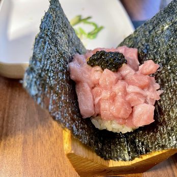 Mai - Toro hand roll - Izakaya Near Me - Boston, Massachusetts