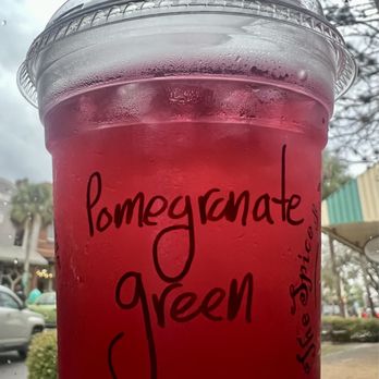 The Spice & Tea Exchange - Iced Pomegranate green tea - Herbs & Spices Near Me - Fernandina Beach, Florida The Spice & Tea Exchange - Iced Pomegranate green tea - Herbs & Spices Near Me - Fernandina Beach, Florida