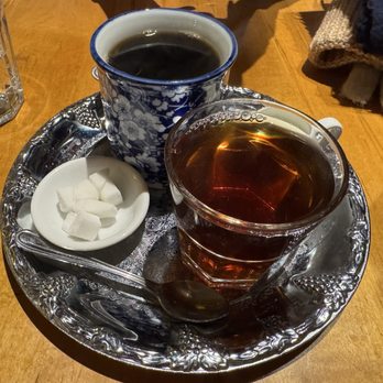 Takht-e Tavoos - Tea (bottom) and Coffee (top) - Persian/Iranian Near Me - Toronto, Ontario