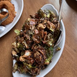 Dog & the Bank - Fried Brussels sprouts with bacon