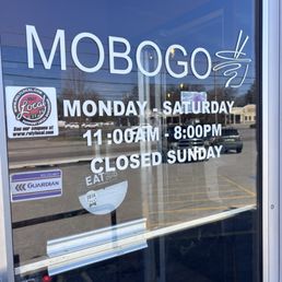 Exterior outside entrance of Mobogo Asian Cuisine - Business hours - Hermitage, Pennsylvania Exterior outside entrance of Mobogo Asian Cuisine - Business hours - Hermitage, Pennsylvania