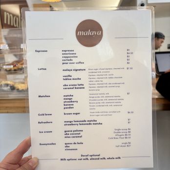 Malaya - Menu - Coffee & Tea Near Me - Los Angeles, California Malaya - Menu - Coffee & Tea Near Me - Los Angeles, California
